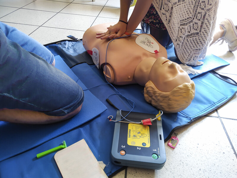 First aid training