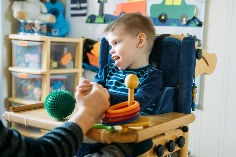 Child with Cerebral Palsy