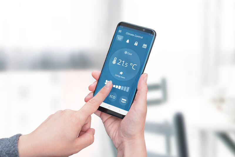 Controlling Temperature with App