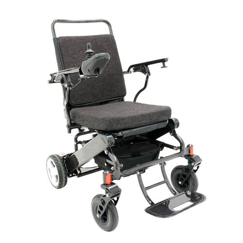 Jovy DC02 Carbon Fibre Folding Power Wheelchair