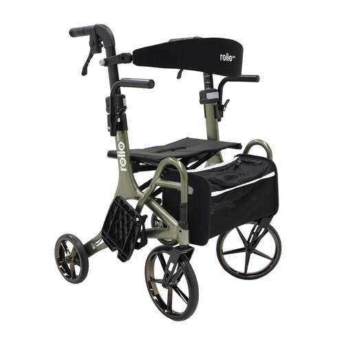 Rolio Duo 2-in-1 Walker - Olive Grey