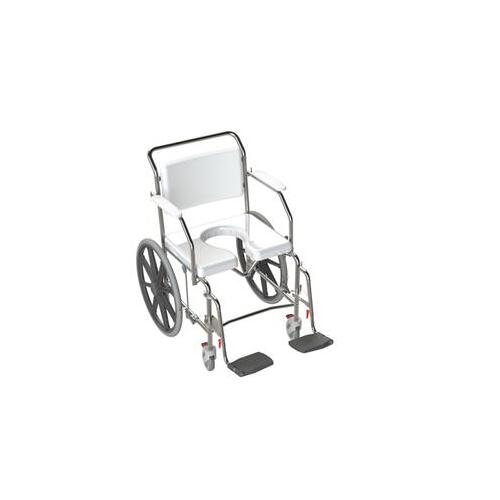 Self-Propel Mobile Shower Commode with Swingaway Footrest - 600mm Seat Width